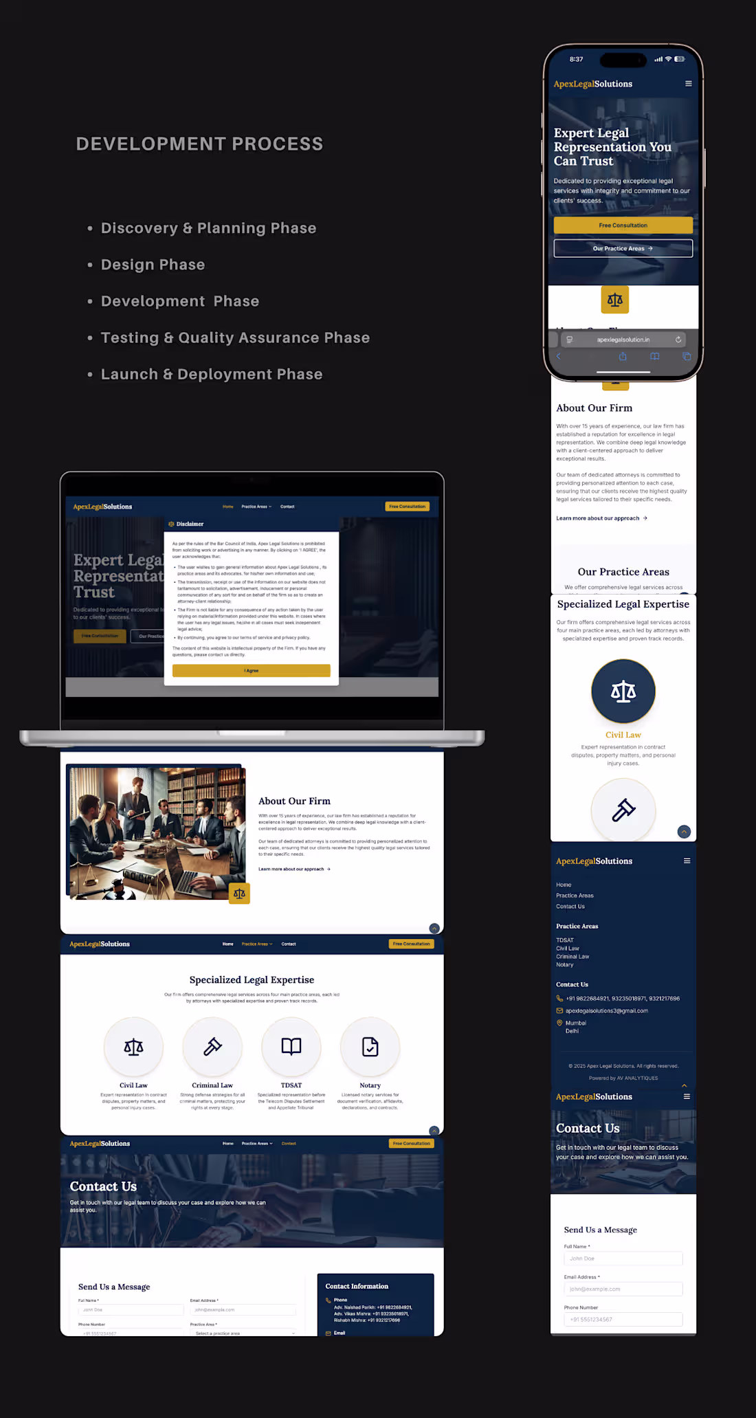 Cover image for Problem
Apex Legal Solutions lacked a