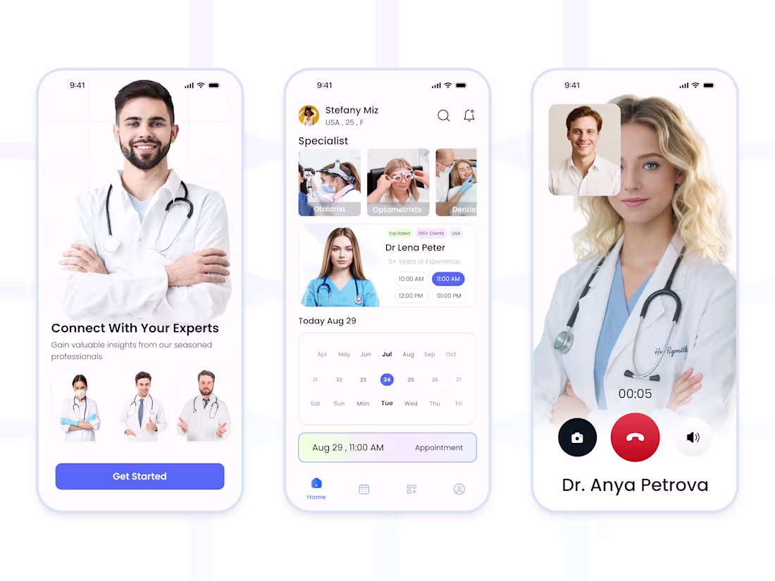 Cover image for Doctor Appointment App