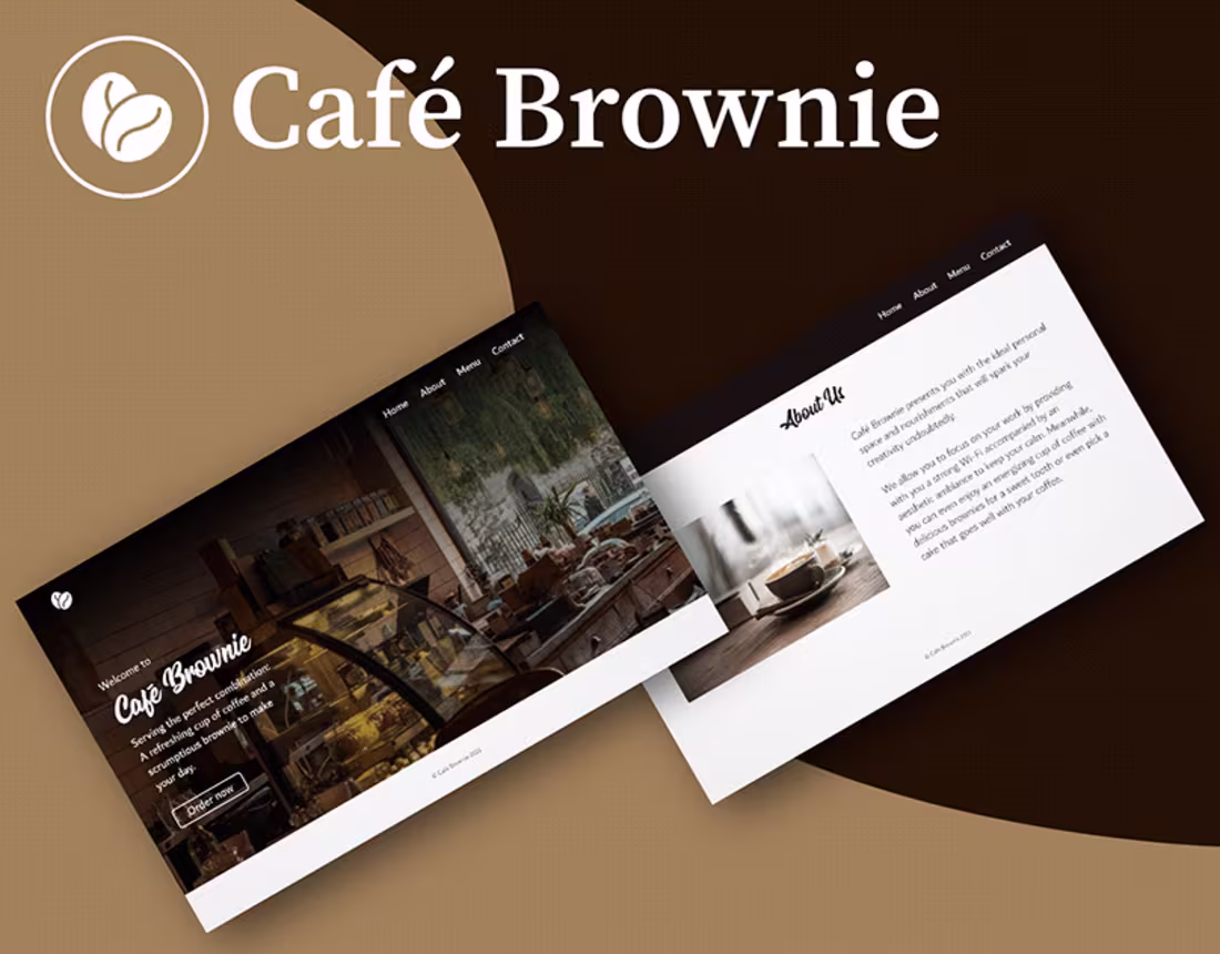 Cover image for Café Brownie