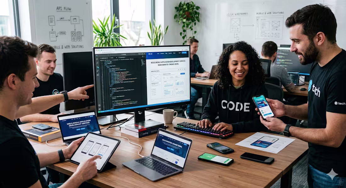 Cover image for Web and Mobile Application Development