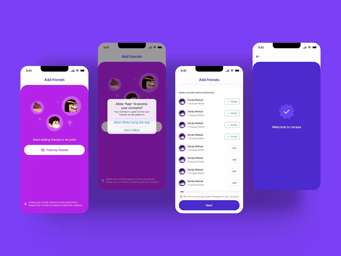 Cover image for Fun quiz app to learn more about your friends. Created in 20...