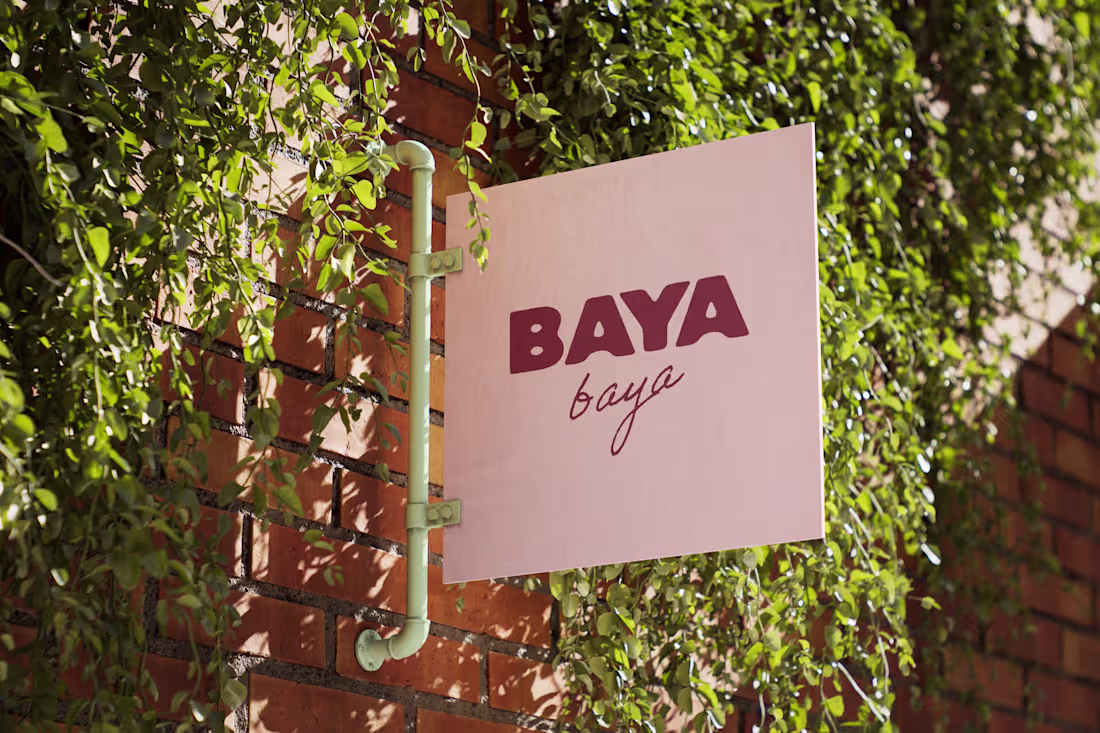 Cover image for Baya Baya – A Juicy, Playful Brand Identity for an Açaí Bar