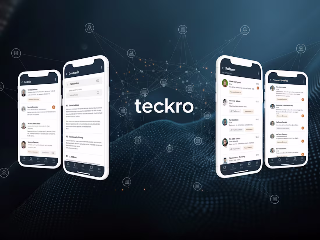 Cover image for Teckro: The only data-driven site performance solution 