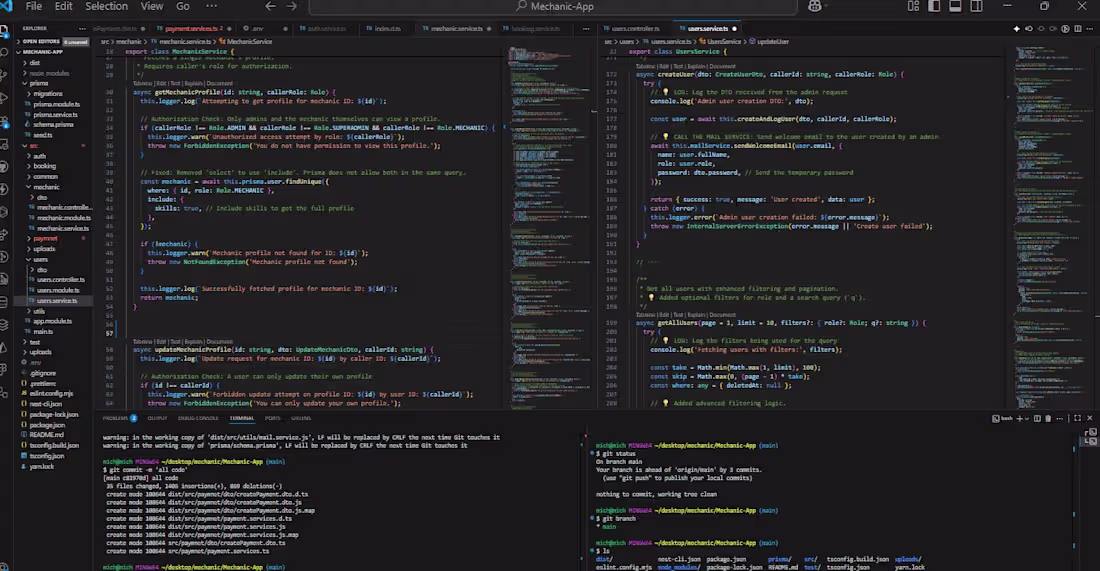 Cover image for Mechanic Service Booking Platform (SaaS) This project is a s...