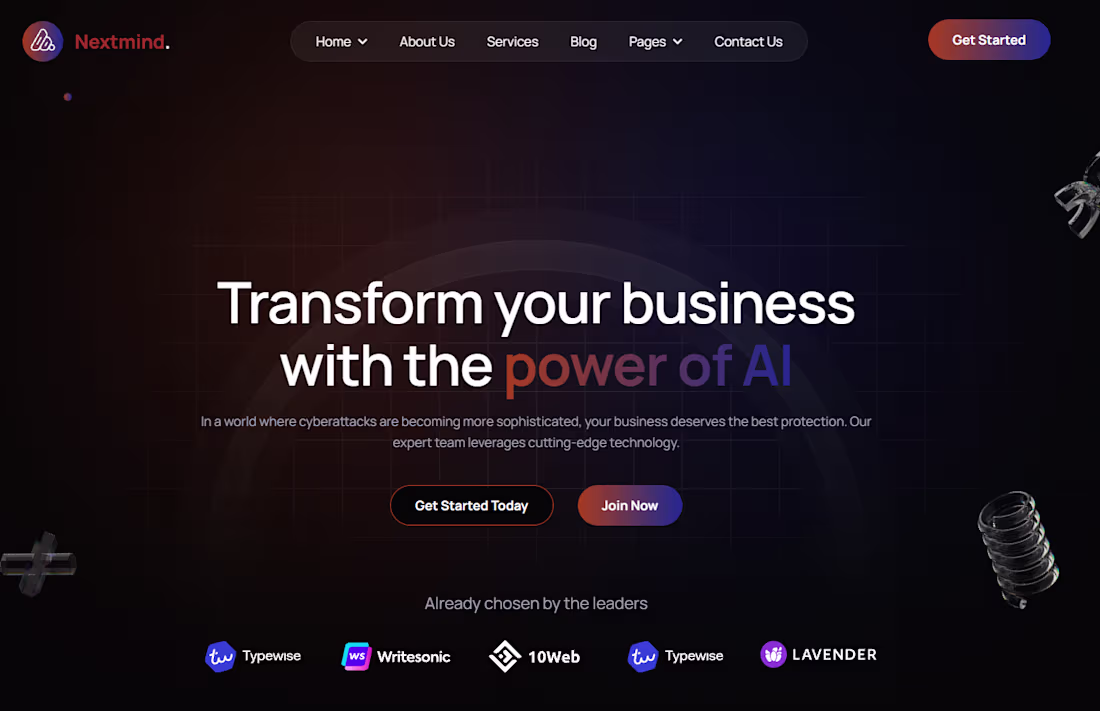 Cover image for NextMind AI SAAS