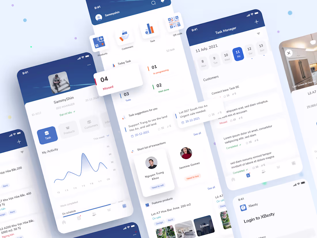 Cover image for Real Estate Management App Design