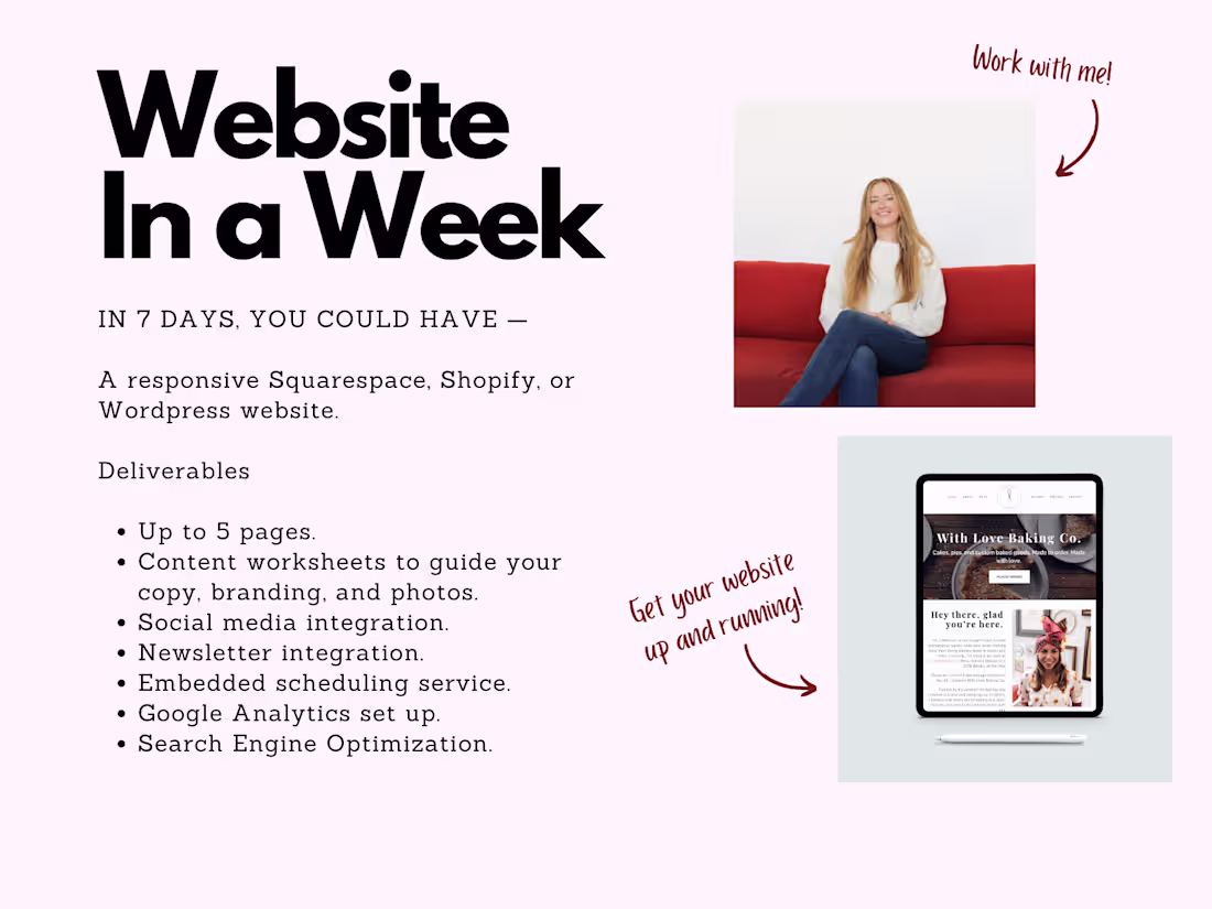 Cover image for Website in a Week