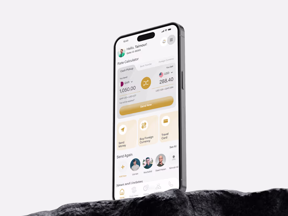 Cover image for Money Exchange App