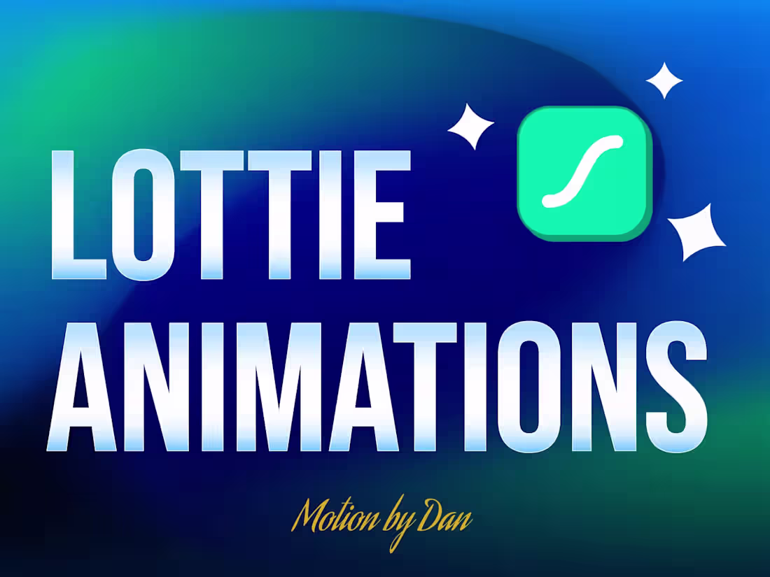 Cover image for Lottie Animation for Apps & Web 