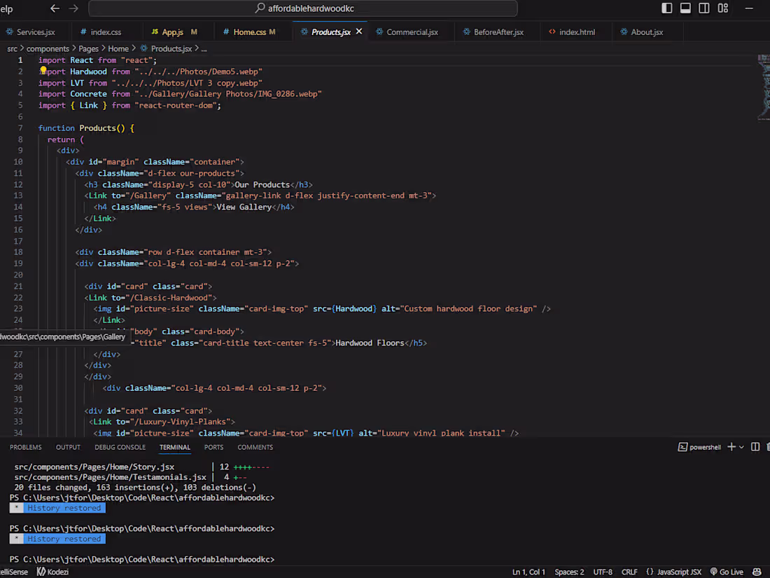 Cover image for Full Website Development
