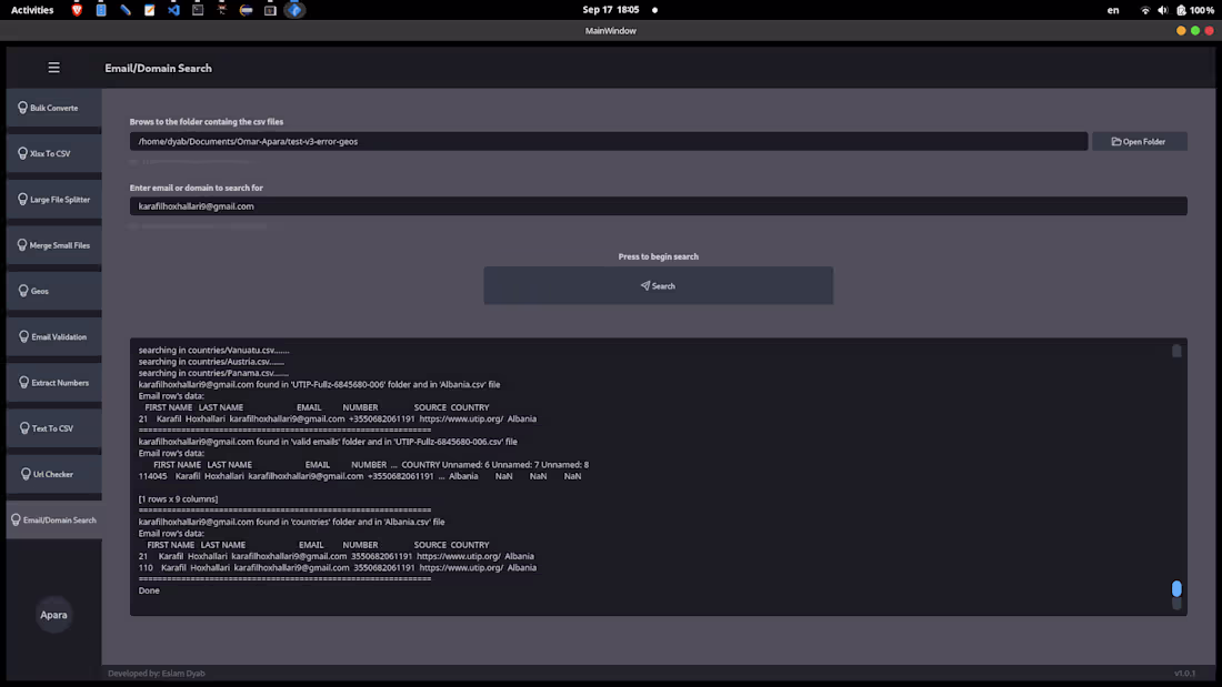 Cover image for Apara Data Analysis Desktop App
