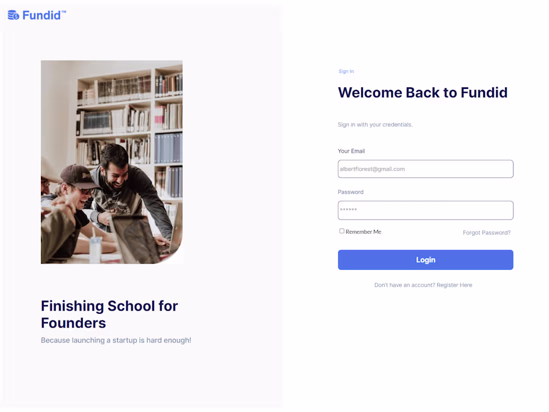 Cover image for Fundid Learning App