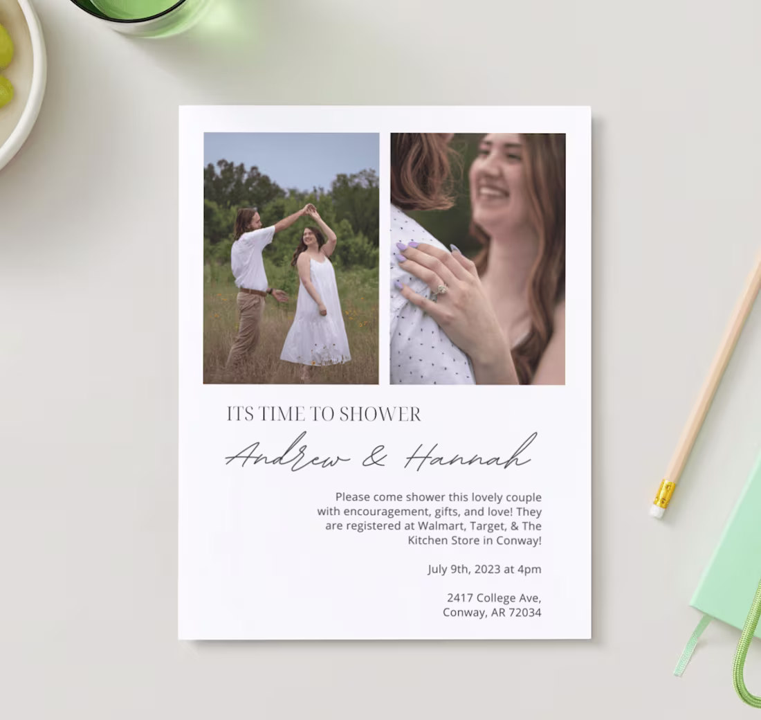 Cover image for Modern Wedding Shower Invite
