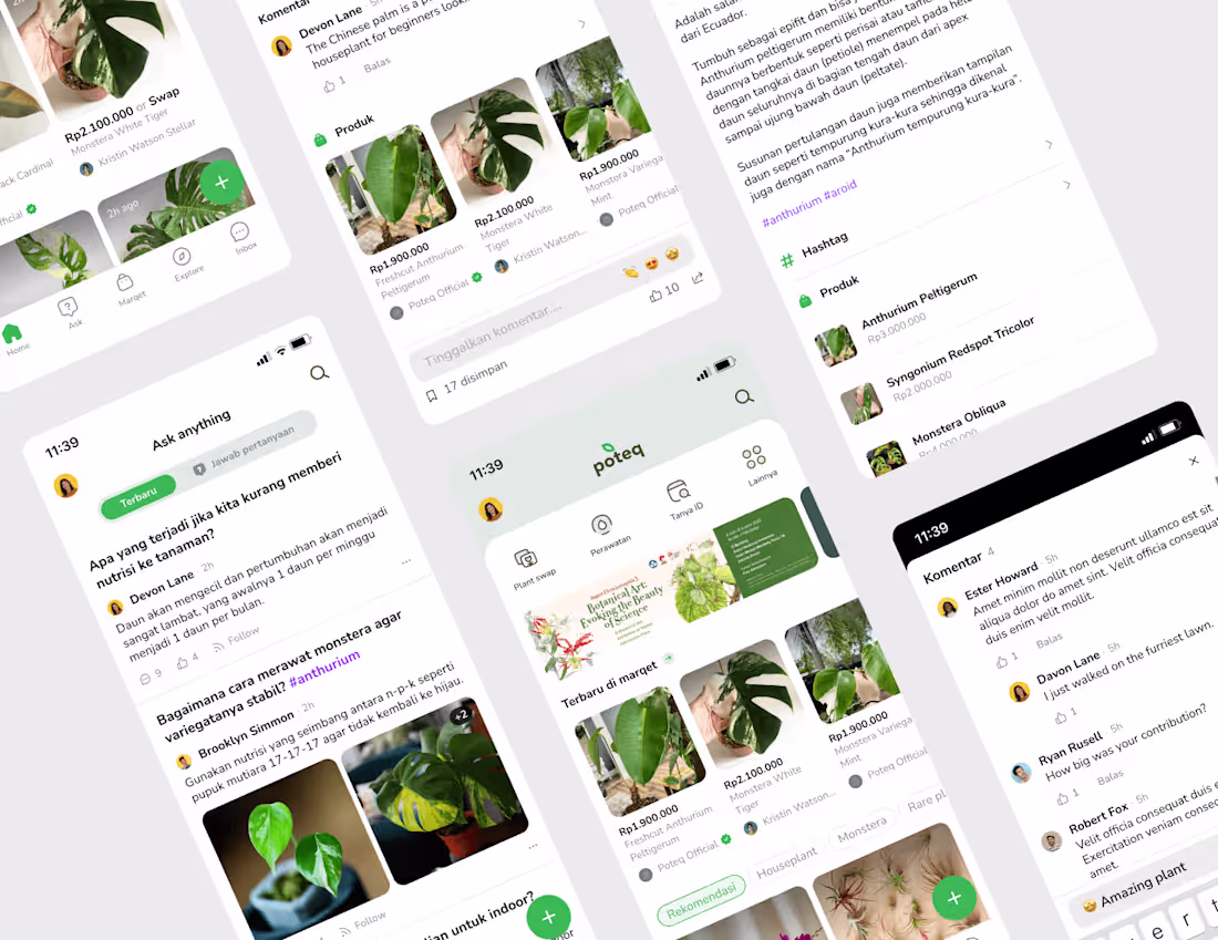 Cover image for Poteq - Multi Platform Bubble Apps for Plantusiasm.