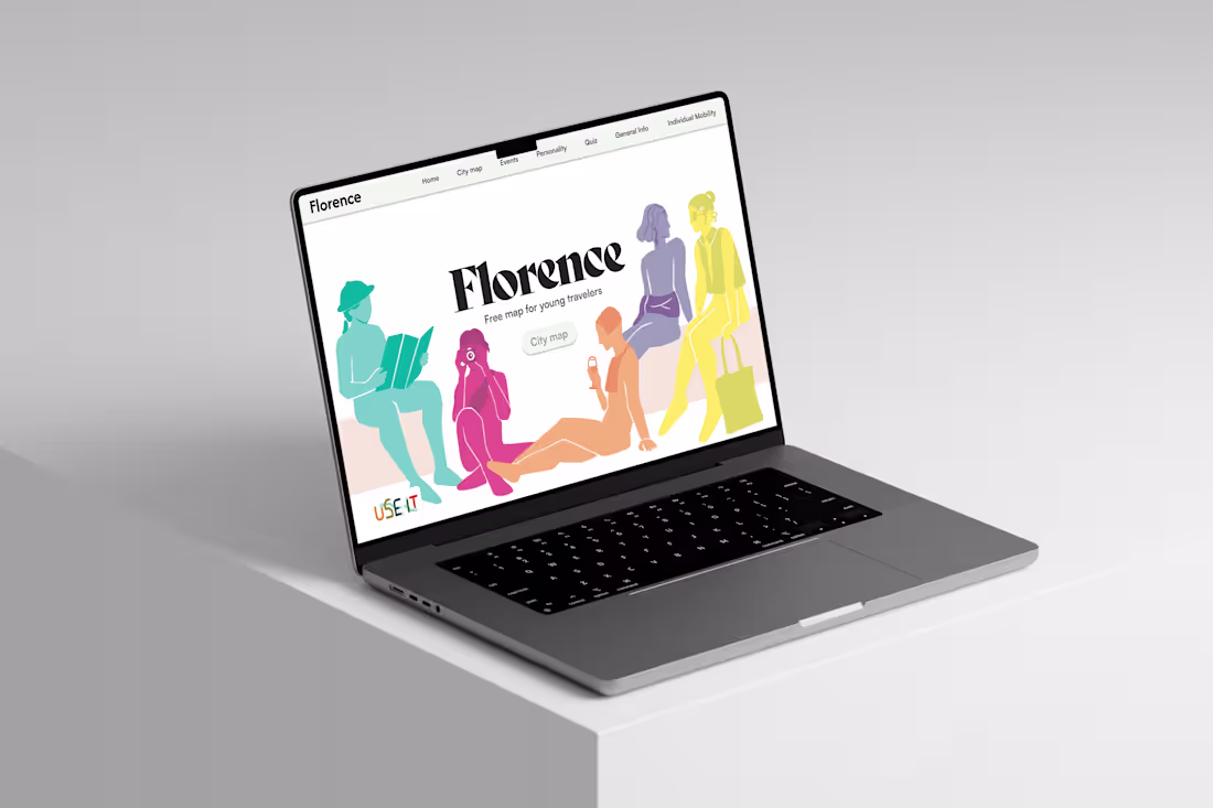 Cover image for USE-IT X Florence A Graphic Design class project