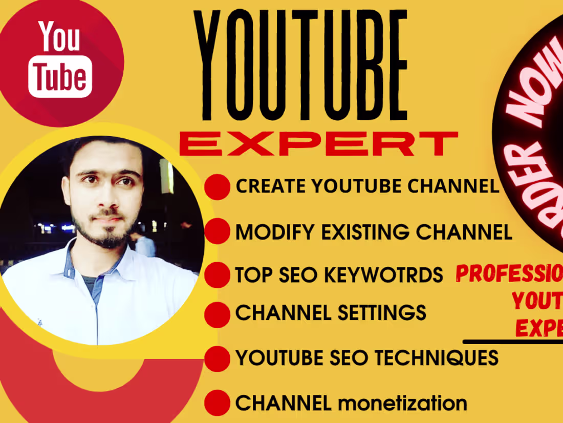 Cover image for I have created many youtube channels & do social media marketing