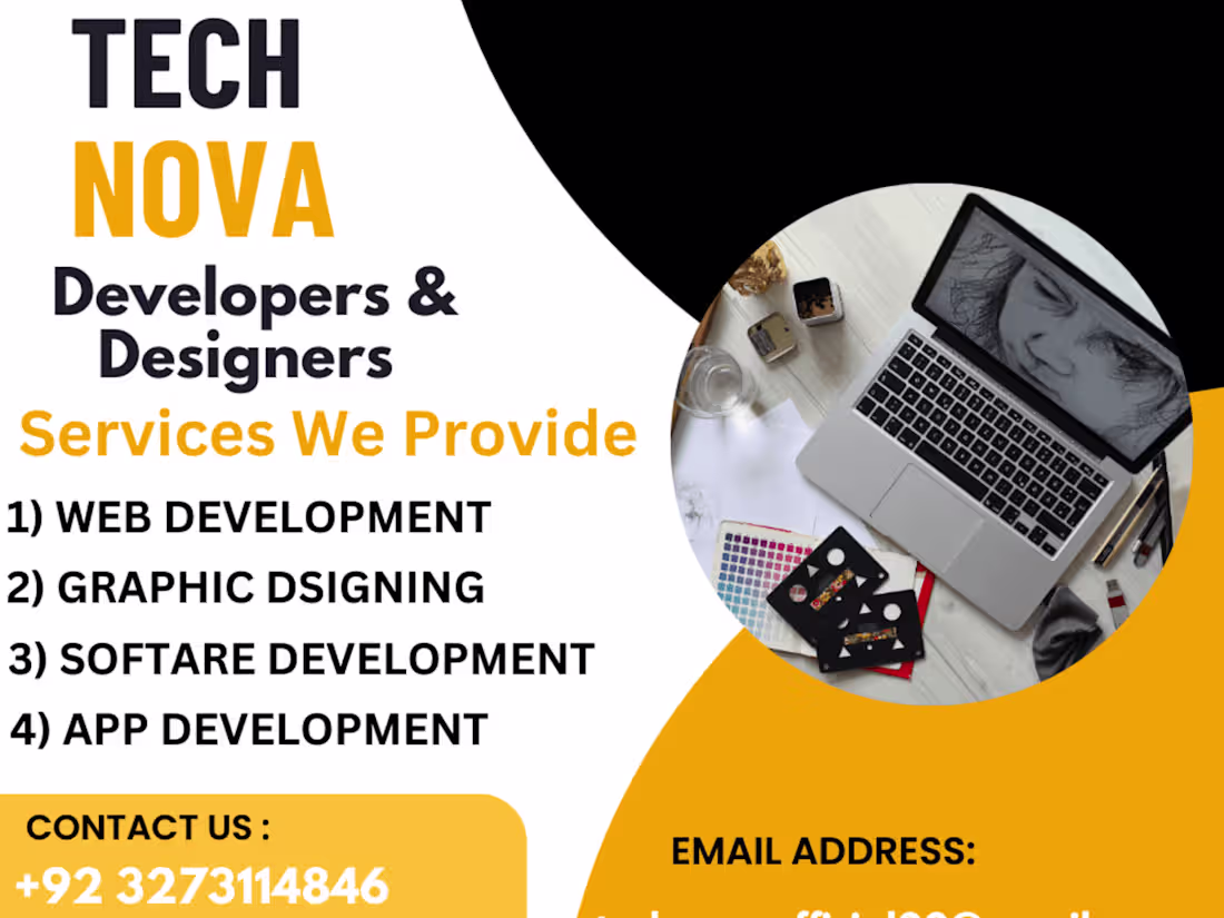 Cover image for Tech Nova delivers innovative web solutions to elevate you.