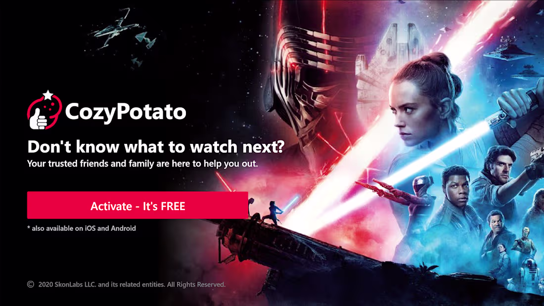 Cover image for Cozy Potato - TV APP