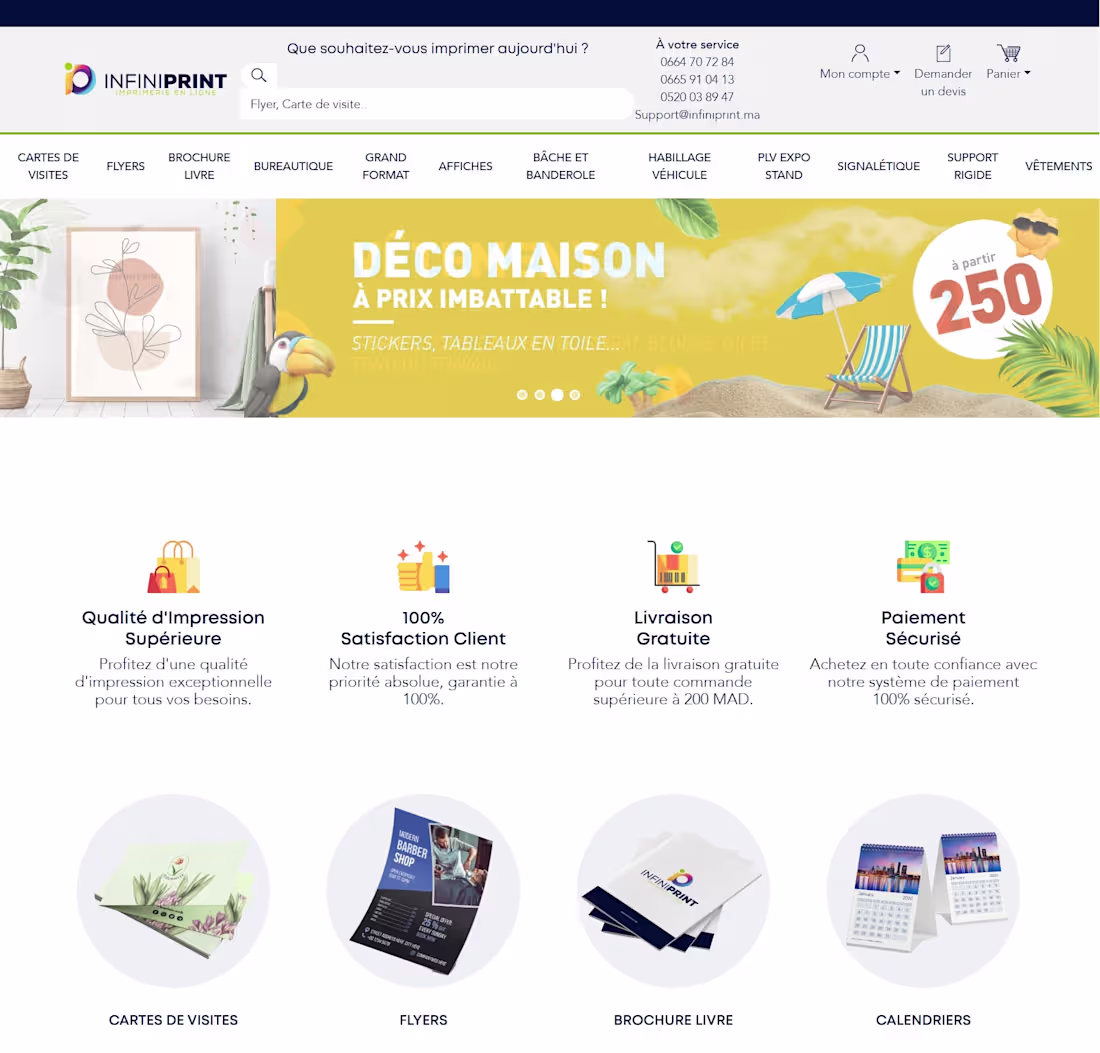 Cover image for E-commerce Platform Development for Custom Printing Services...