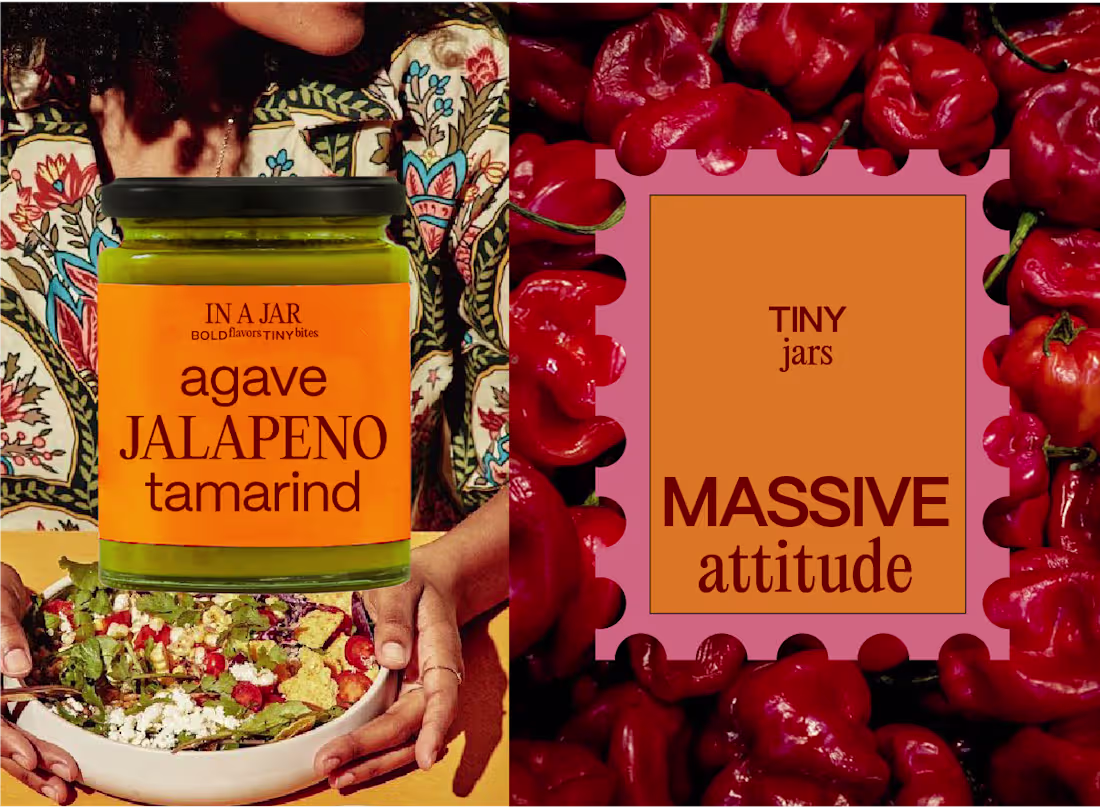 Cover image for In A Jar | Sauce Label Packaging