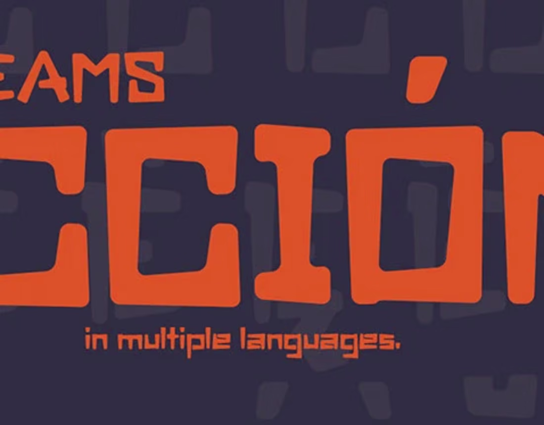 Cover image for Showdown - A Retro Genre Font Family