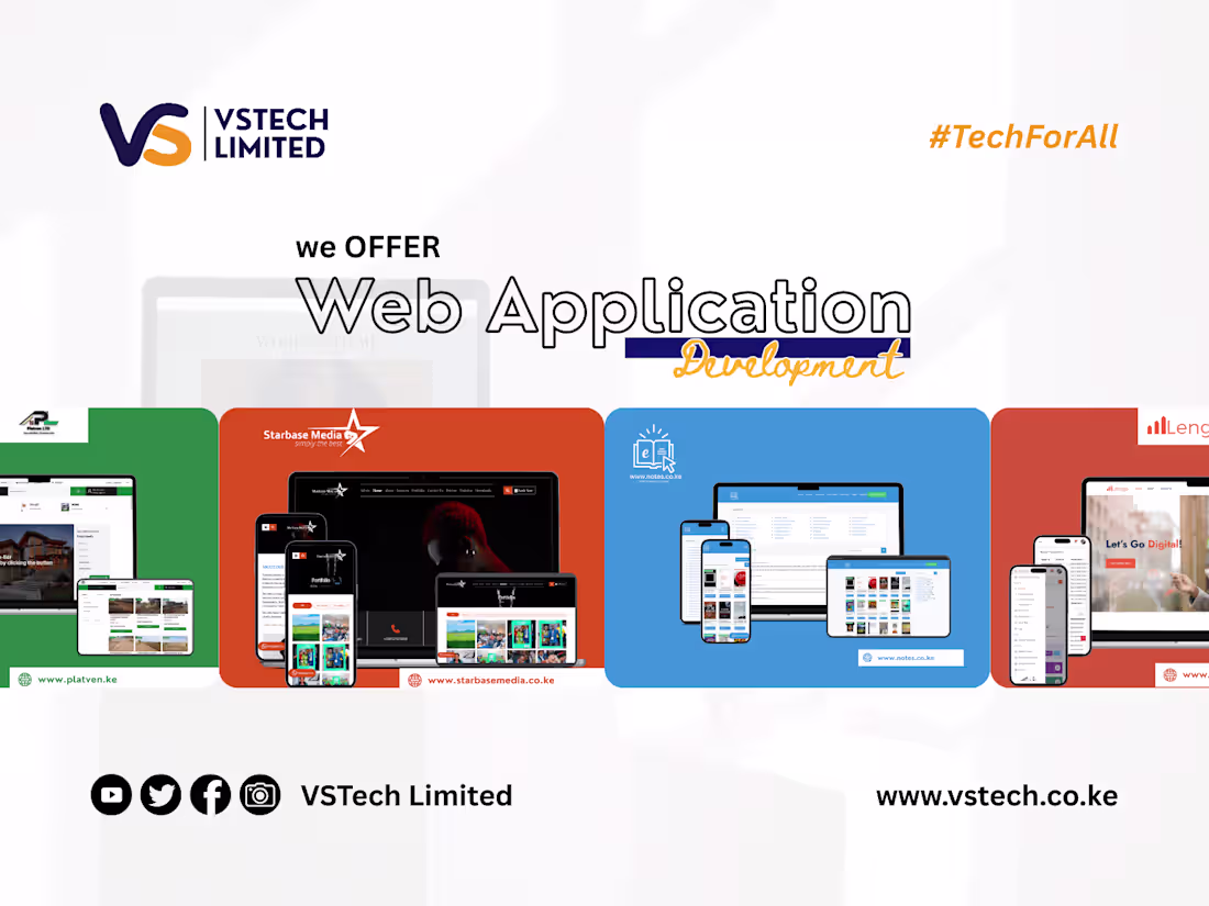 Cover image for Custom Web App – Scalable, Secure & High-Performance Solutions