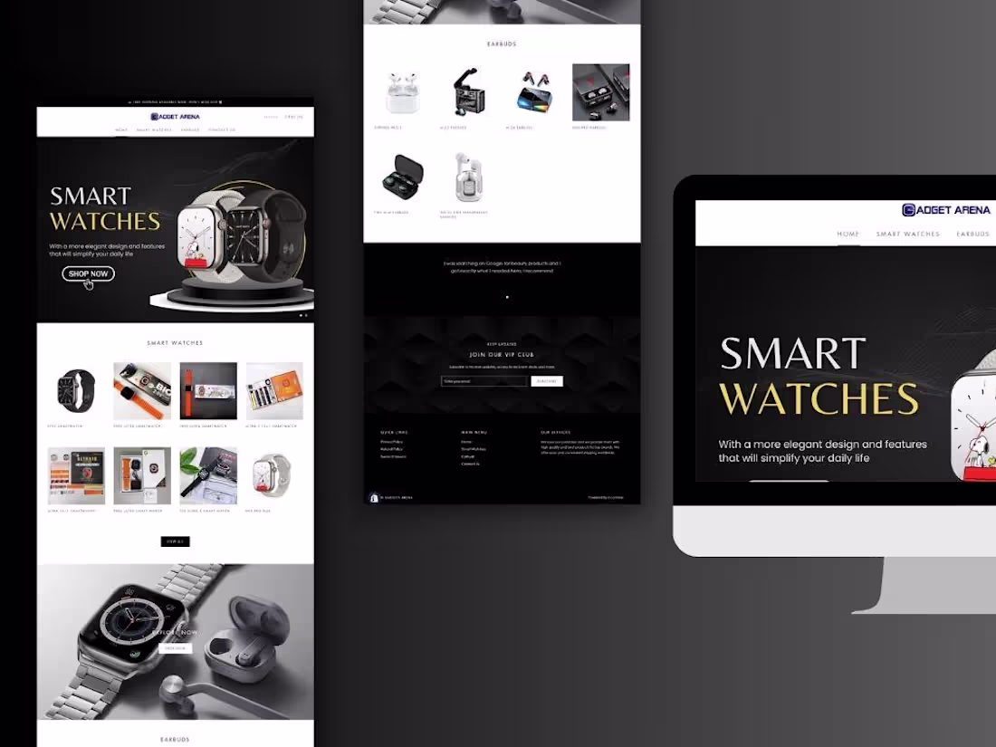 Cover image for Gadgets Arena Website