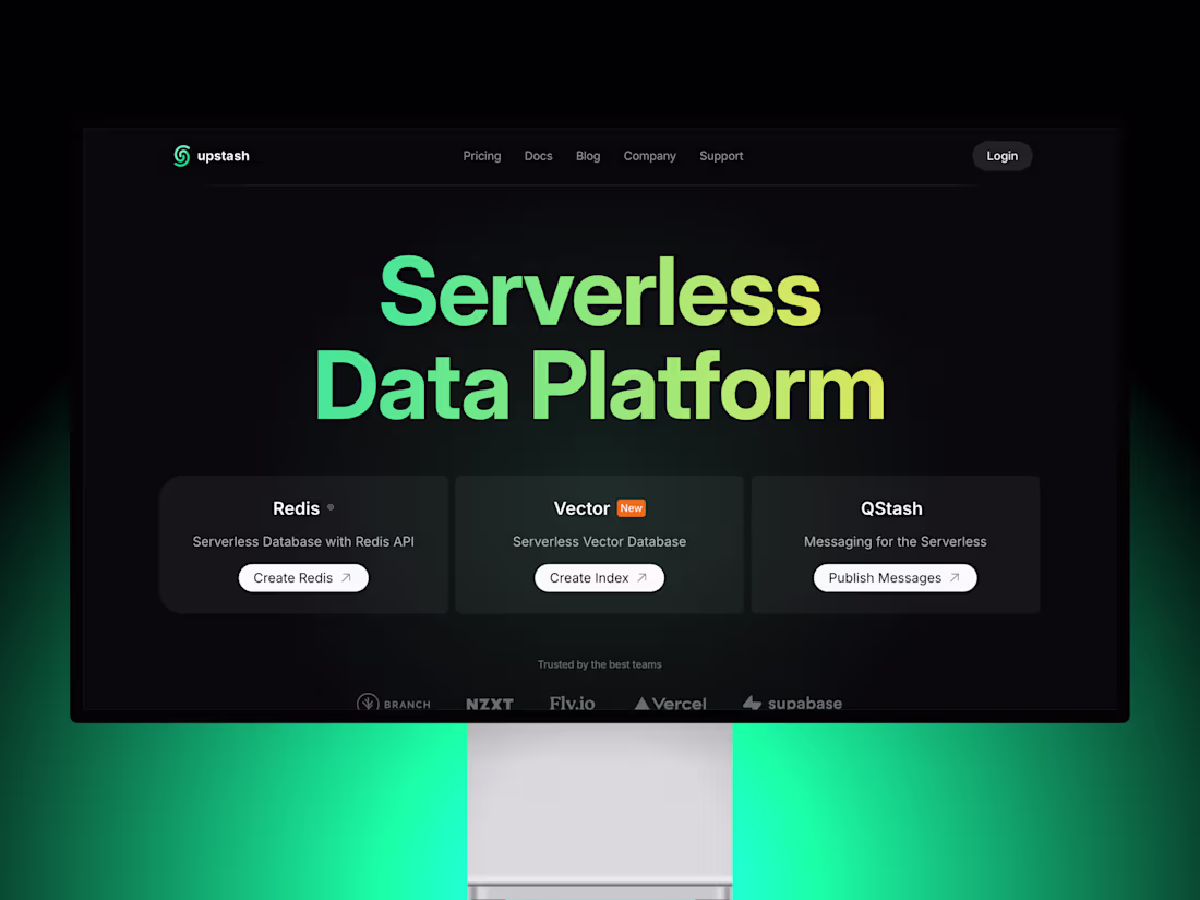 Cover image for Upstash Clone — Personal Framer Challenge