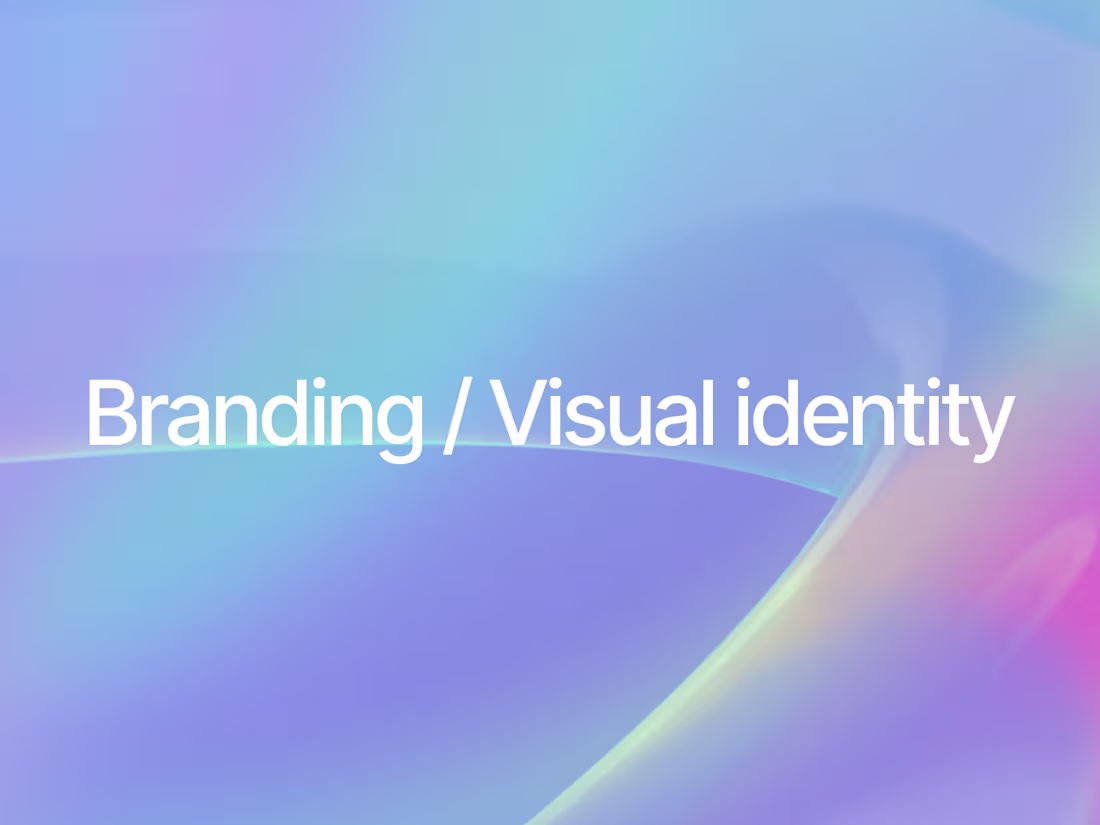Cover image for Branding / Visual identity