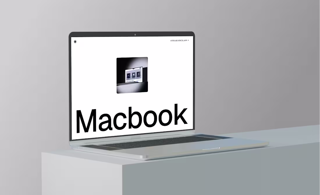 Cover image for Macbook Mockup