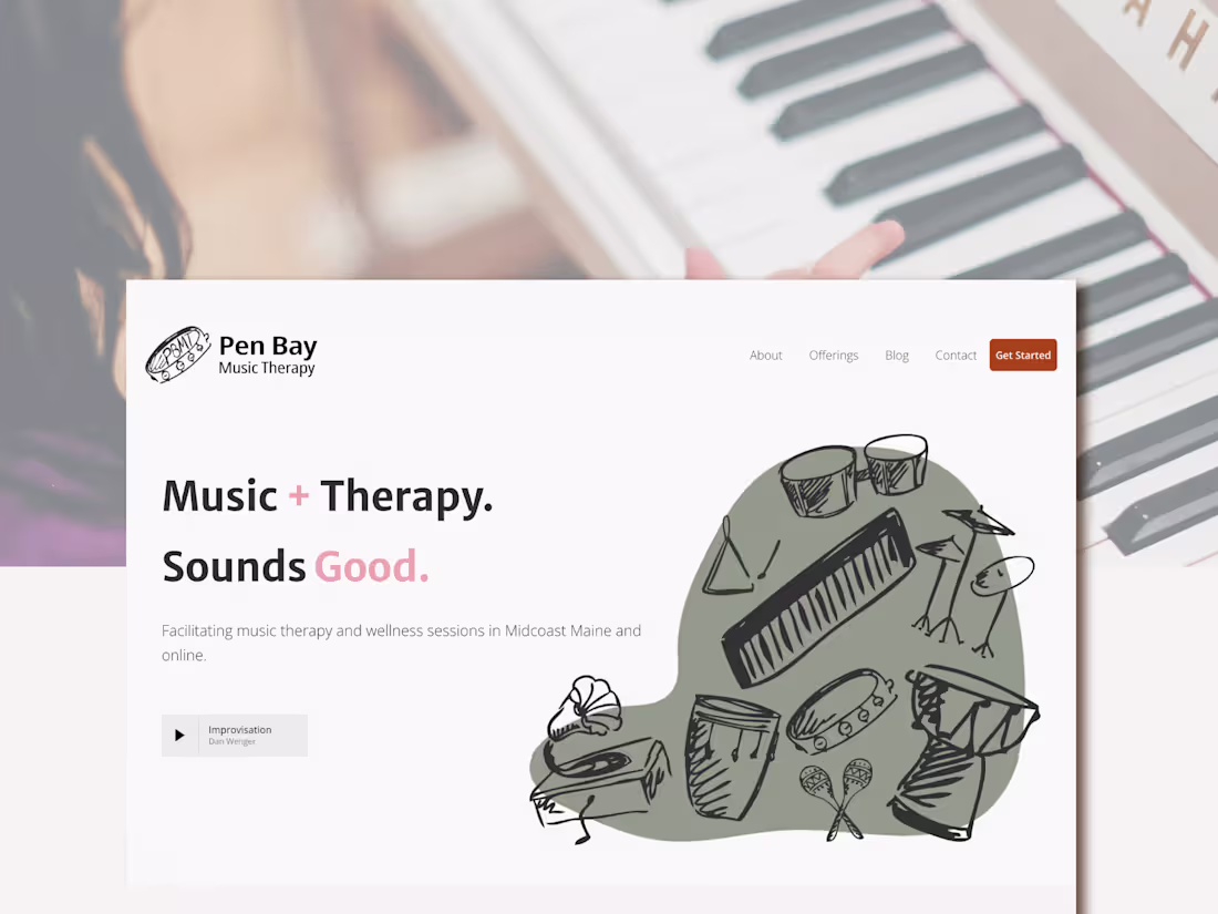 Cover image for Squarespace Website Redesign & Branding