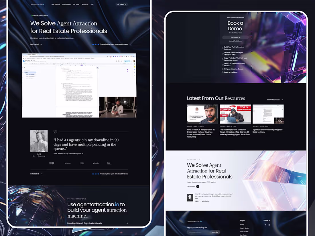 Cover image for Developing AgentAttraction.io's Digital Platform