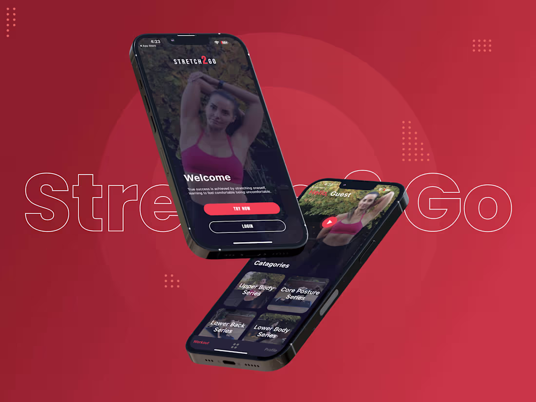 Cover image for Stretch2Go Workout Mobile App