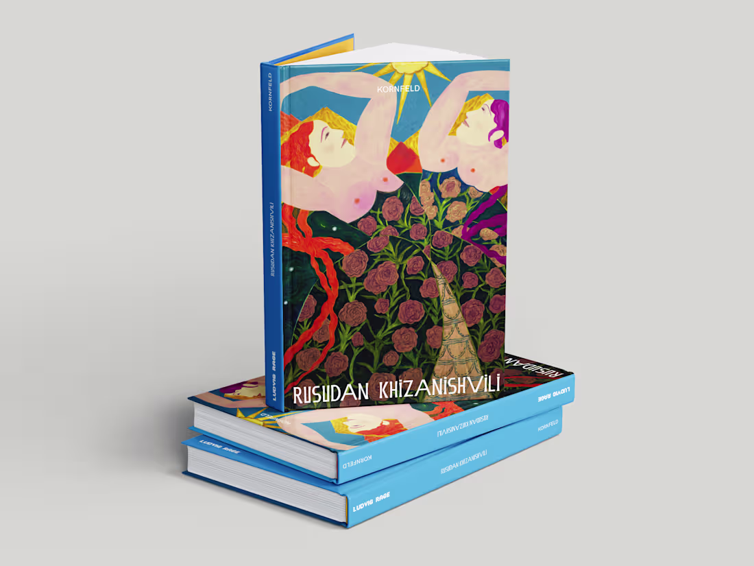 Cover image for Beautifully Designed Exhibition Catalog for Galerie Kornfeld