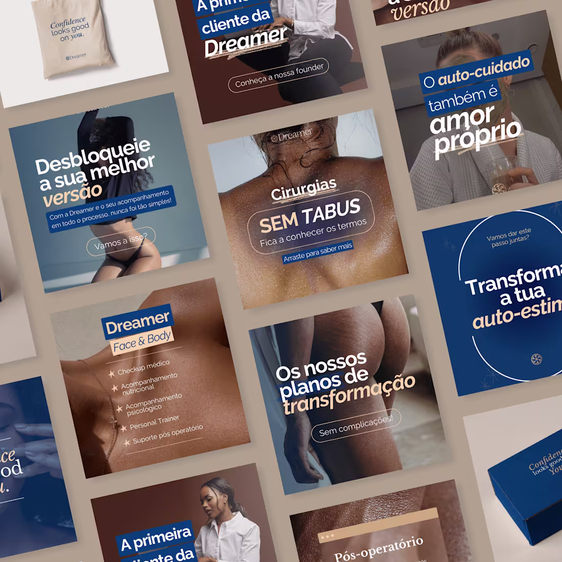 Cover image for Social Media Design for a wellness brand | Dreamer