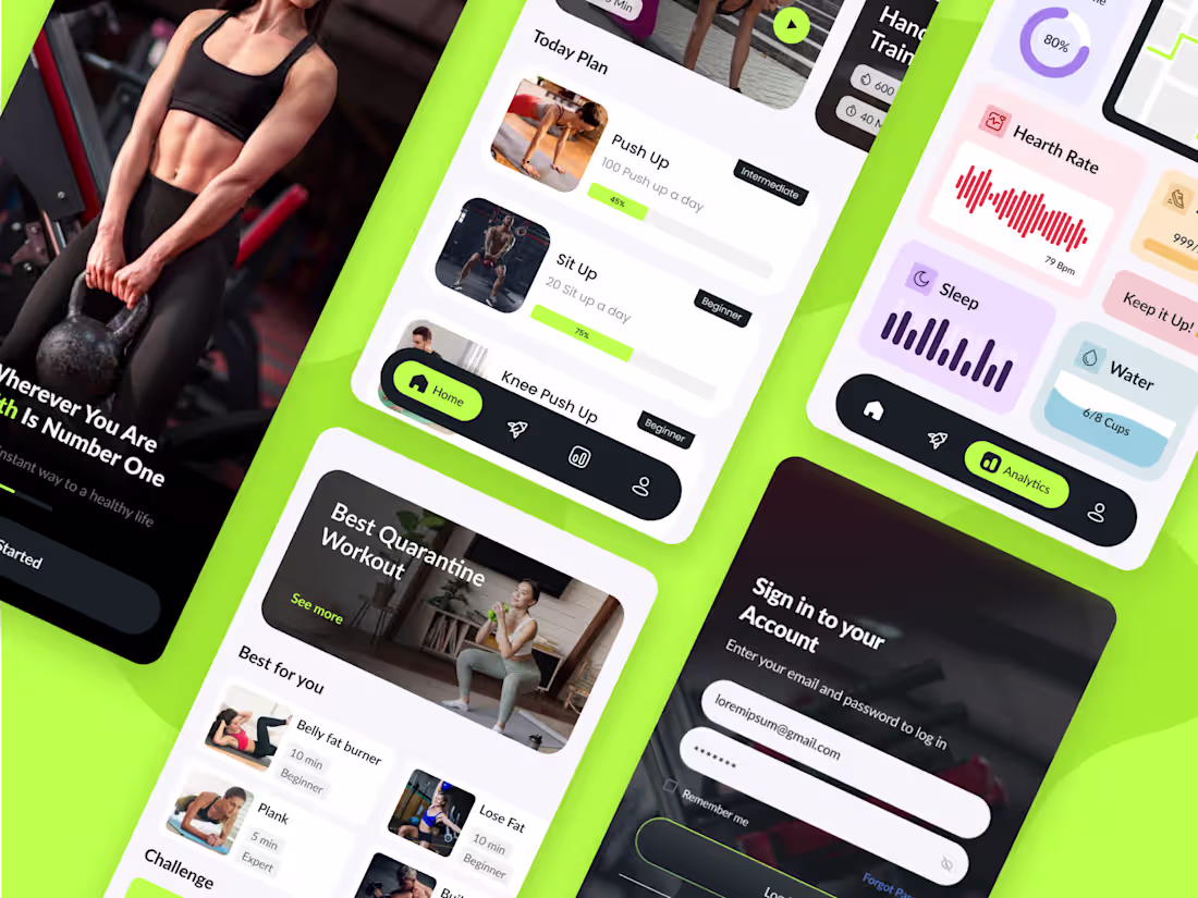 Cover image for Fitness App