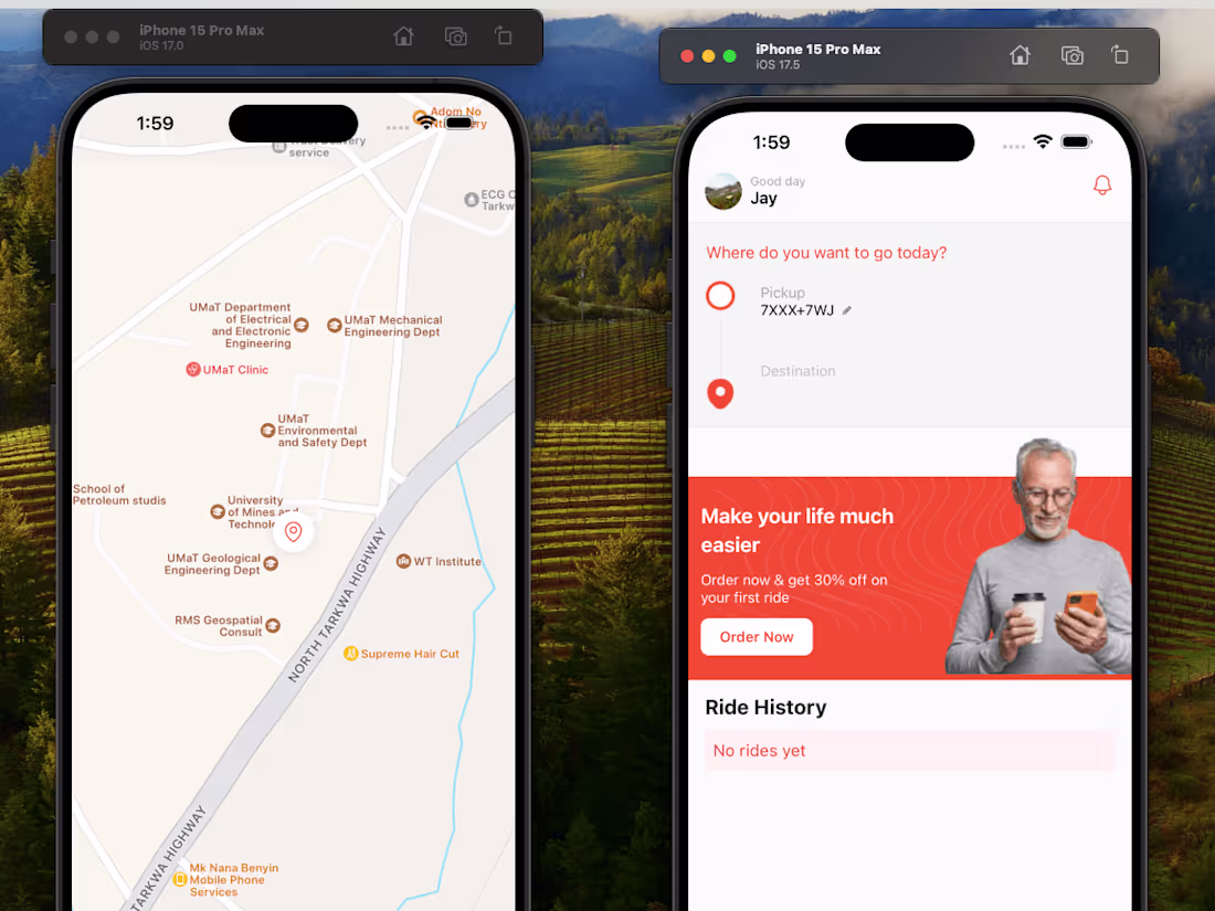 Cover image for WeRide - Ride Hailing App with React Native 