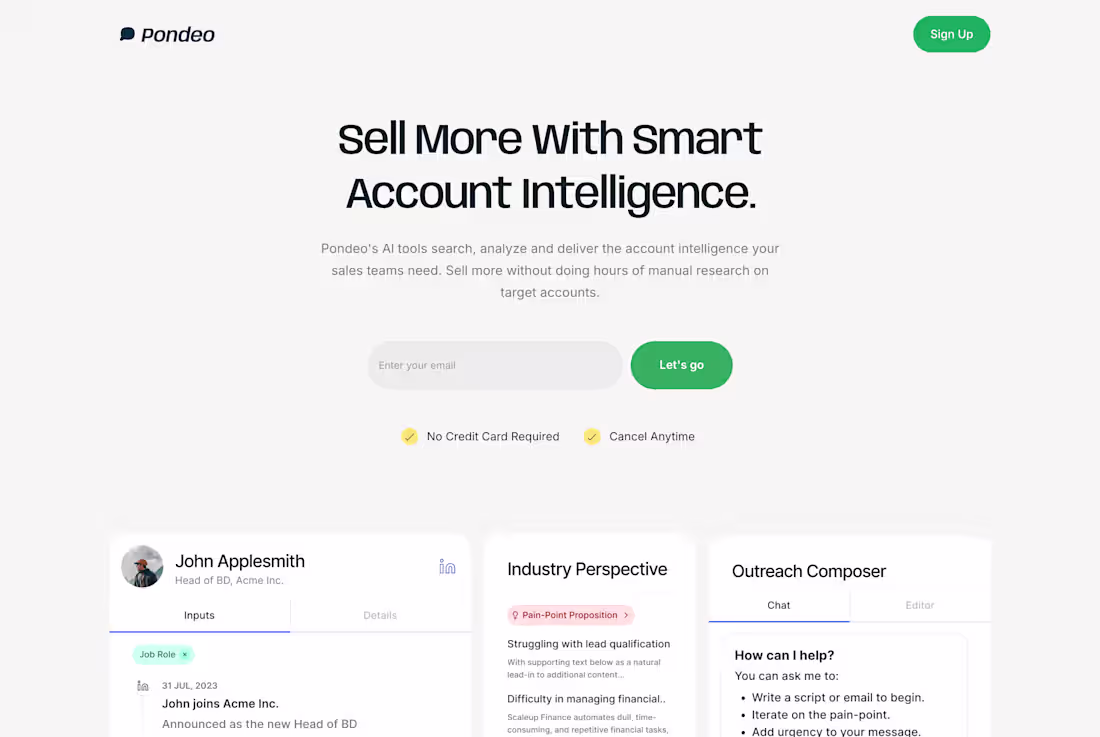 Cover image for AI-Powered Outreach