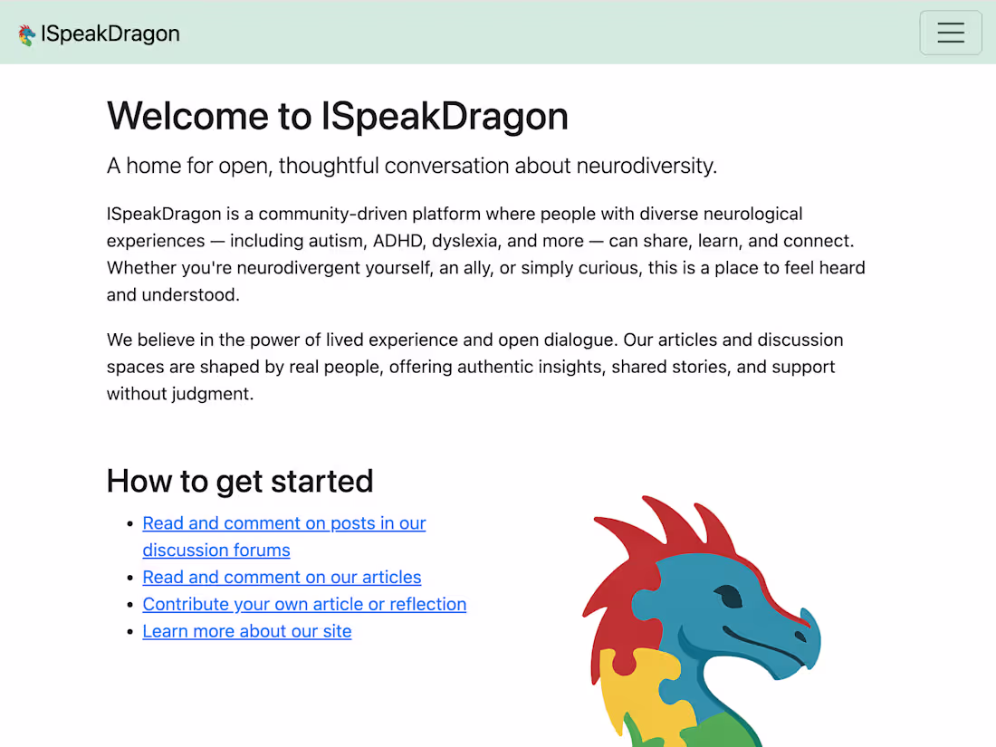 Cover image for ISpeakDragon Platform Development