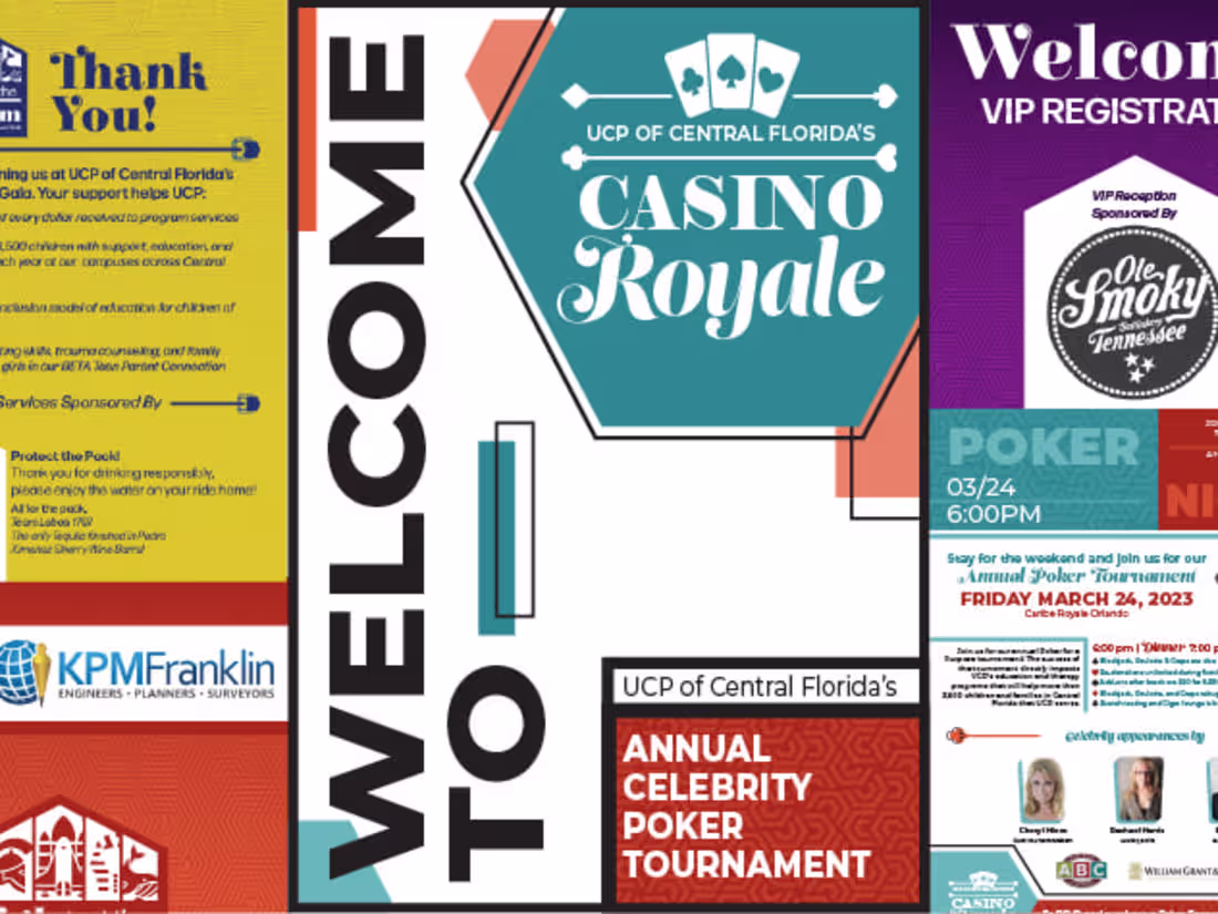 Cover image for Print & Digital Collateral for Non-Profit's Fundraiser Gala