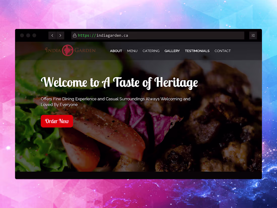 Cover image for India Garden Restaurant | Indian Restaurant Edmonton