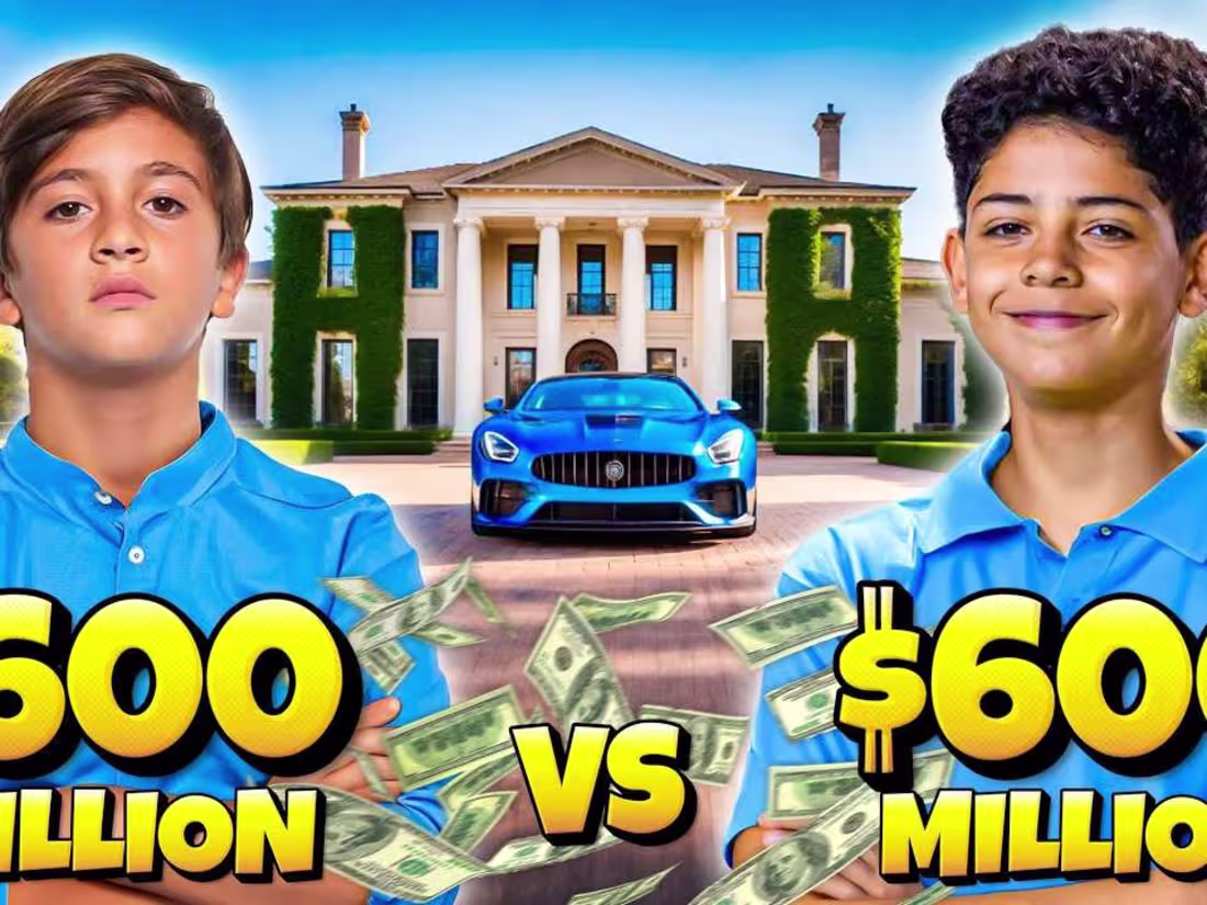 Cover image for Ronaldo Jr. vs Thiago Messi Life style war