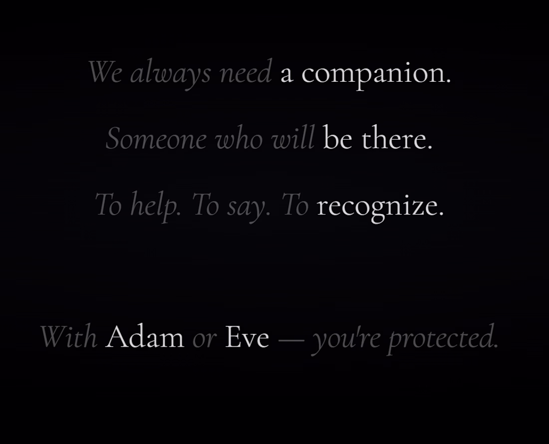 Cover image for Adam & Eve
The Active Intelligence