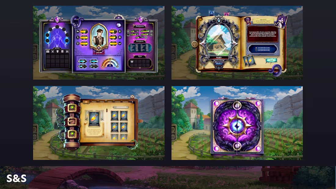 Cover image for Visual Novel UI