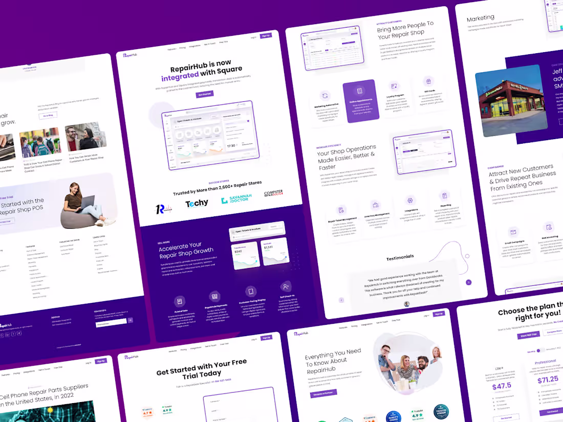 Cover image for Dashboard Landing Page