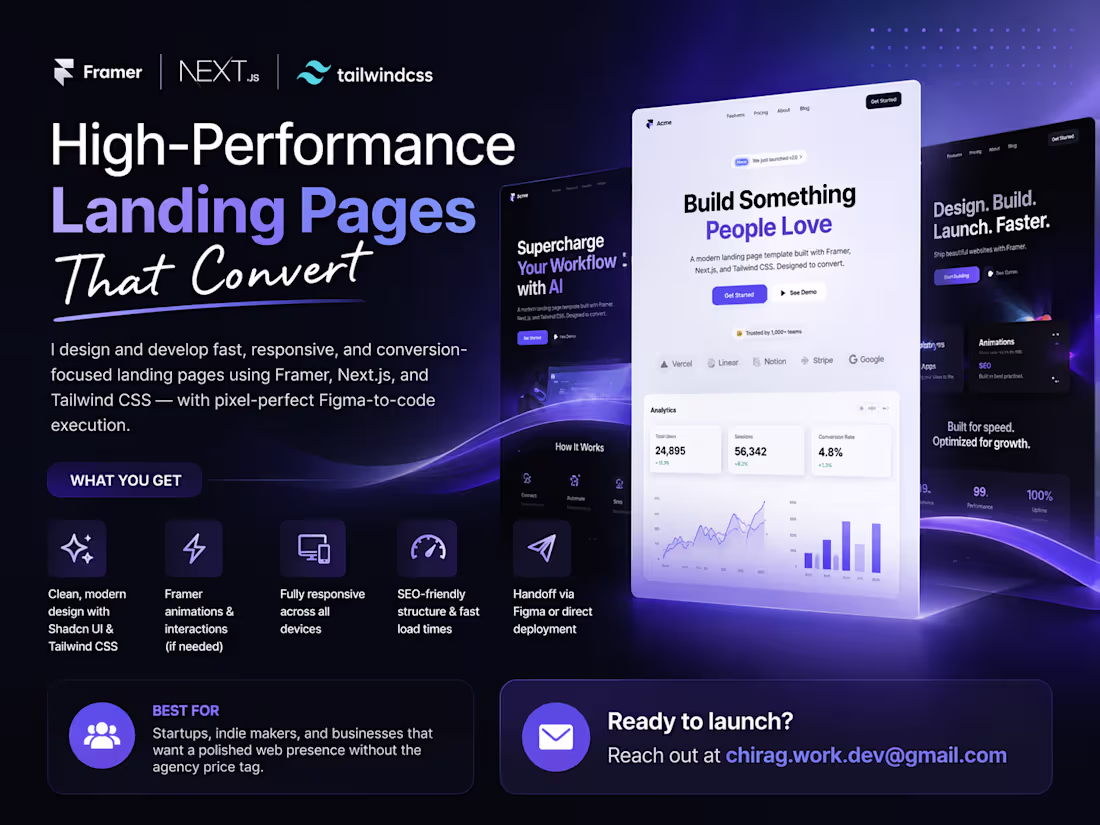 Cover image for  Landing Pages that Convert