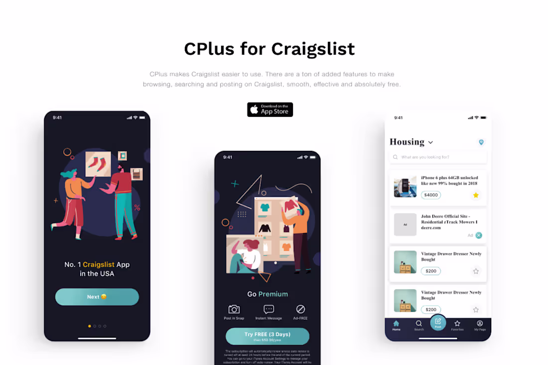 Cover image for CPlus for Craigslist