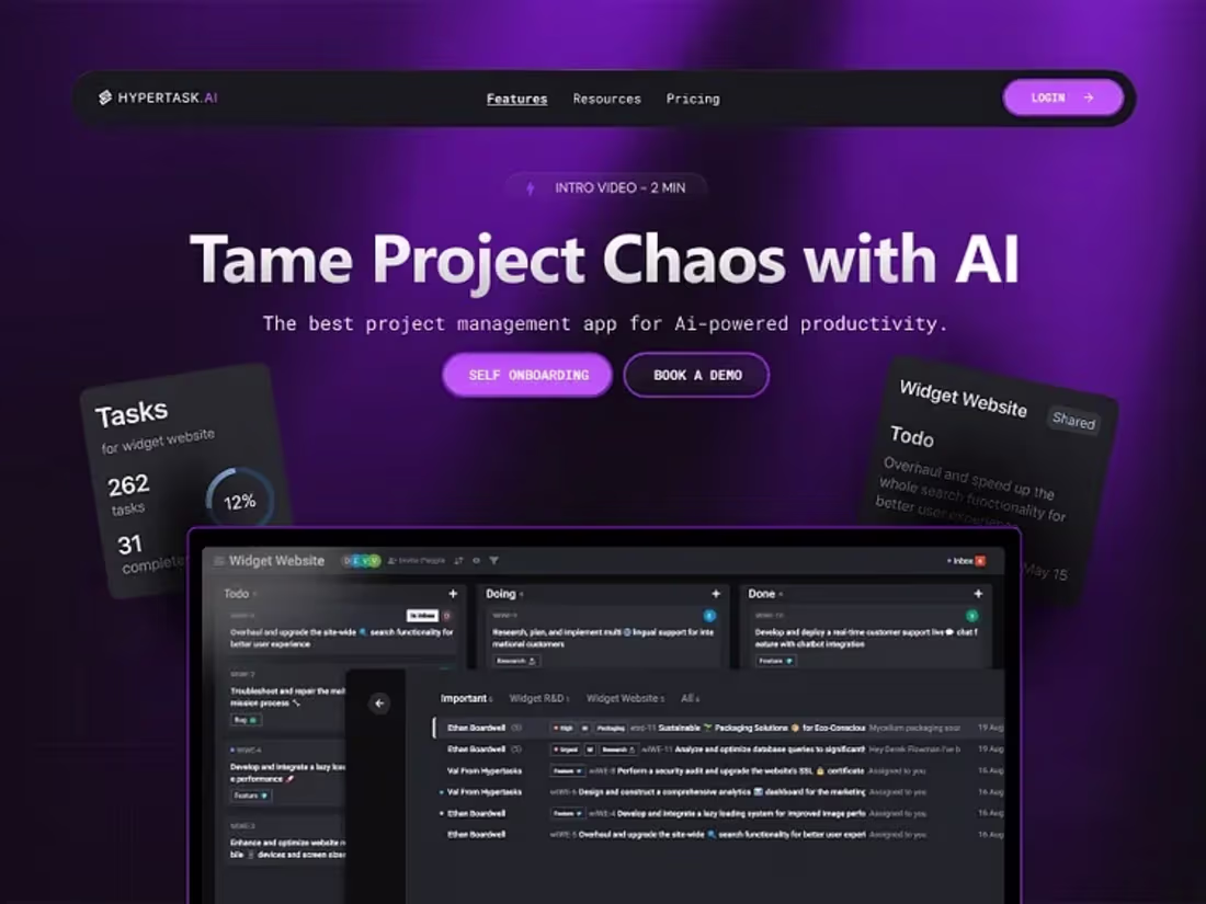 Cover image for Tame Project Chaos with AI – Smart Project Management Dashboard