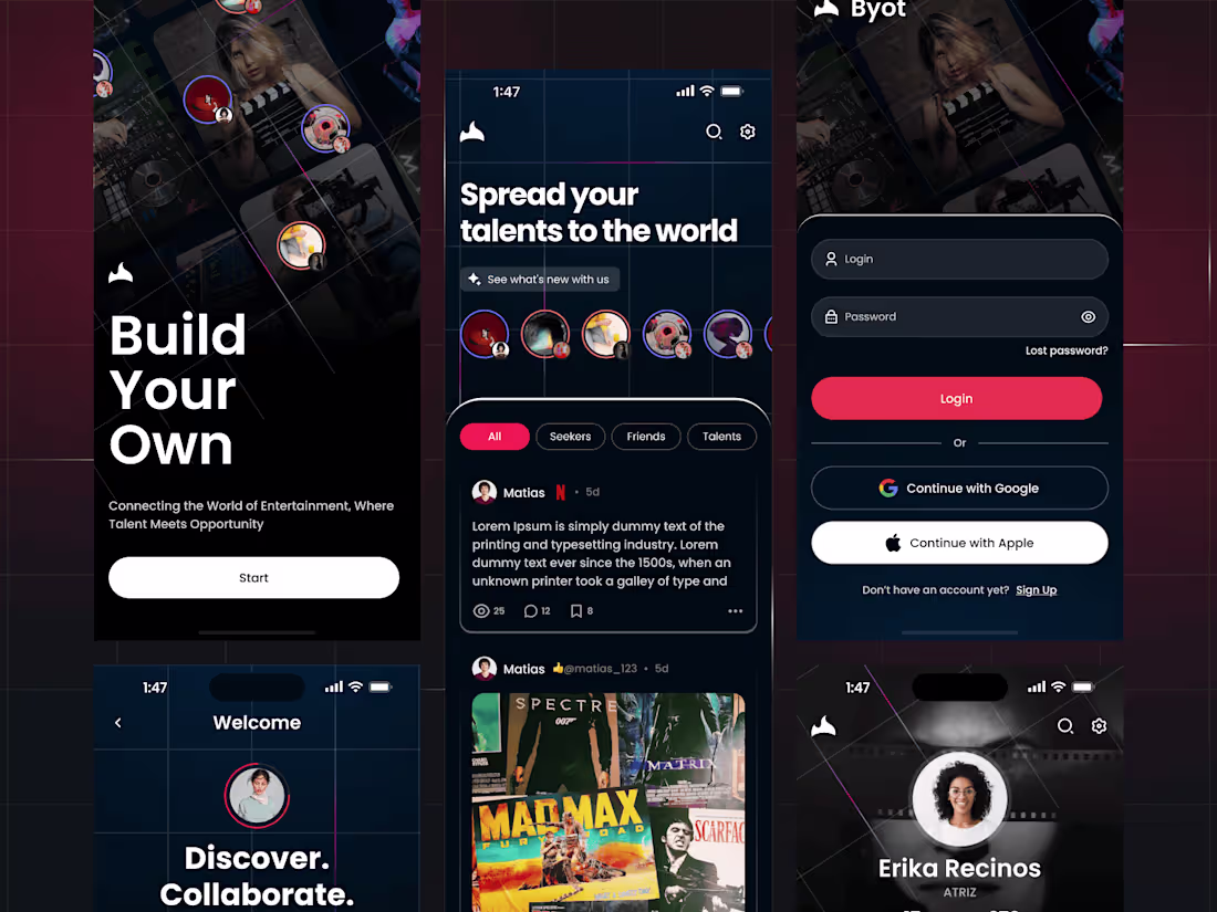 Cover image for Byot – Entertainment Networking Platform