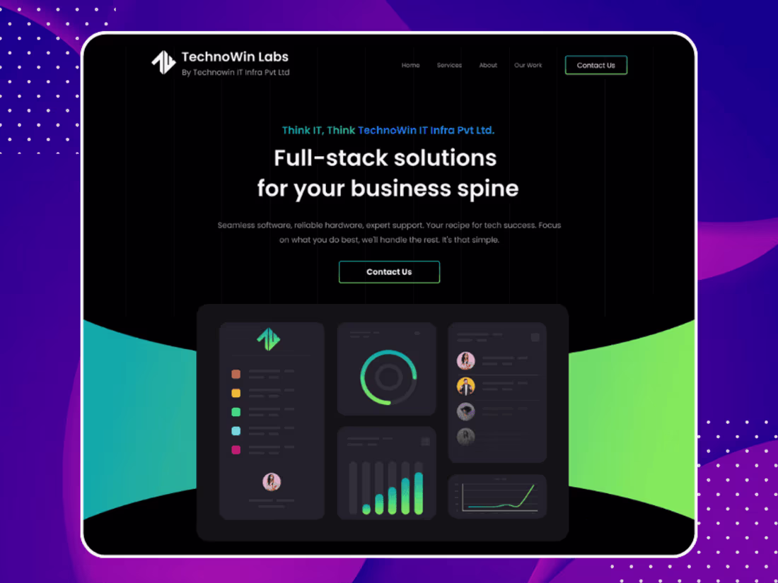 Cover image for Technowin Website Design & Development